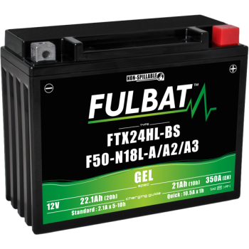 Akumulator Fulbat SLA Y50-N18L-A FTX24HL-BS / F50N-18L-A/A2/A3 GEL 12V 22.1Ah 350A